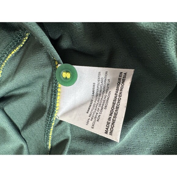Nike Dri-FIT Oregon Ducks Polo Shirt XXL Green Yellow Track Team Gear Vintage - Picture 13 of 15